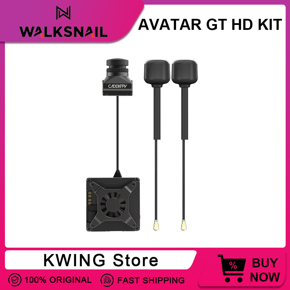 Drone Racing Vtx - Walksnail Avatar GT HD KIT 2W