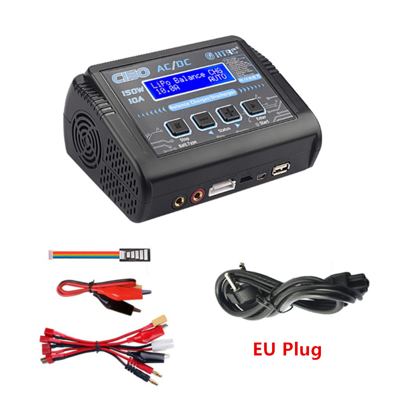 HTRC C150 150W 10A Smart Charg - đánh giá và giá Drone Racing Charger