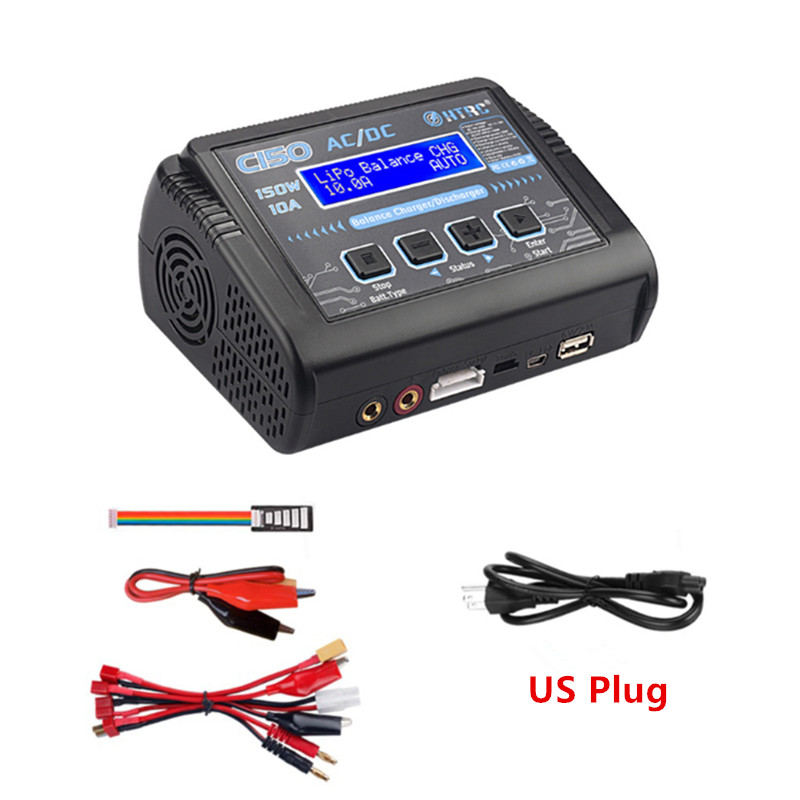 HTRC C150 150W 10A Smart Charg - đánh giá và giá Drone Racing Charger