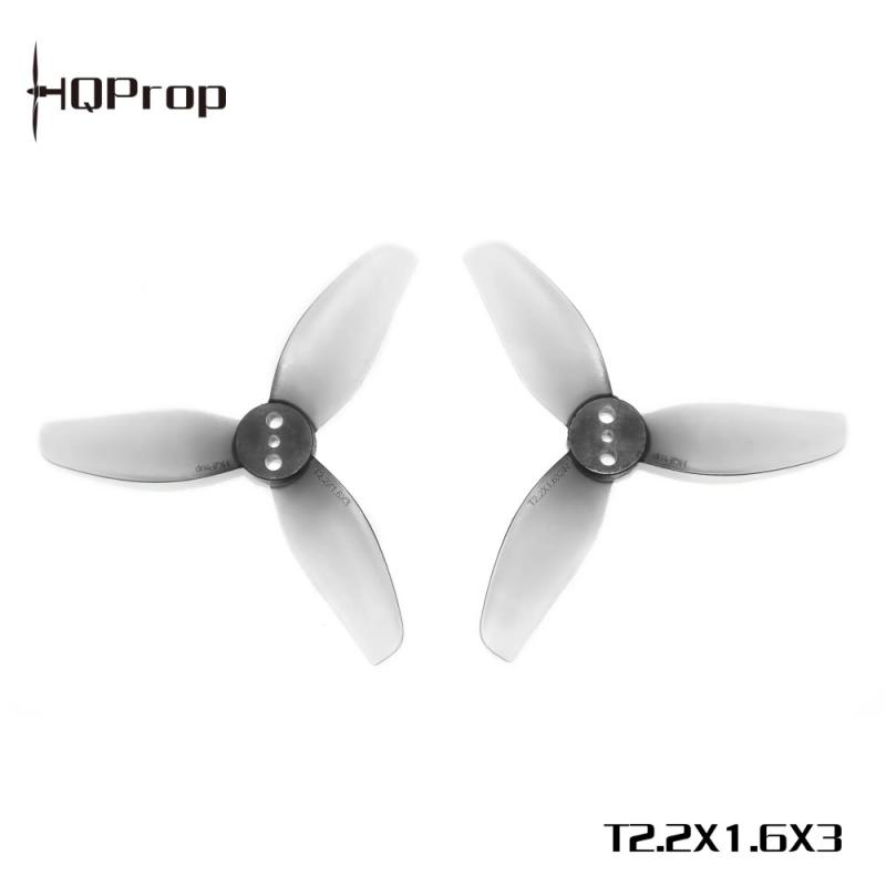 Hqprop T2.2x1.6x3 Grey Pc Prop - đánh giá và giá Drone Racing Propeller