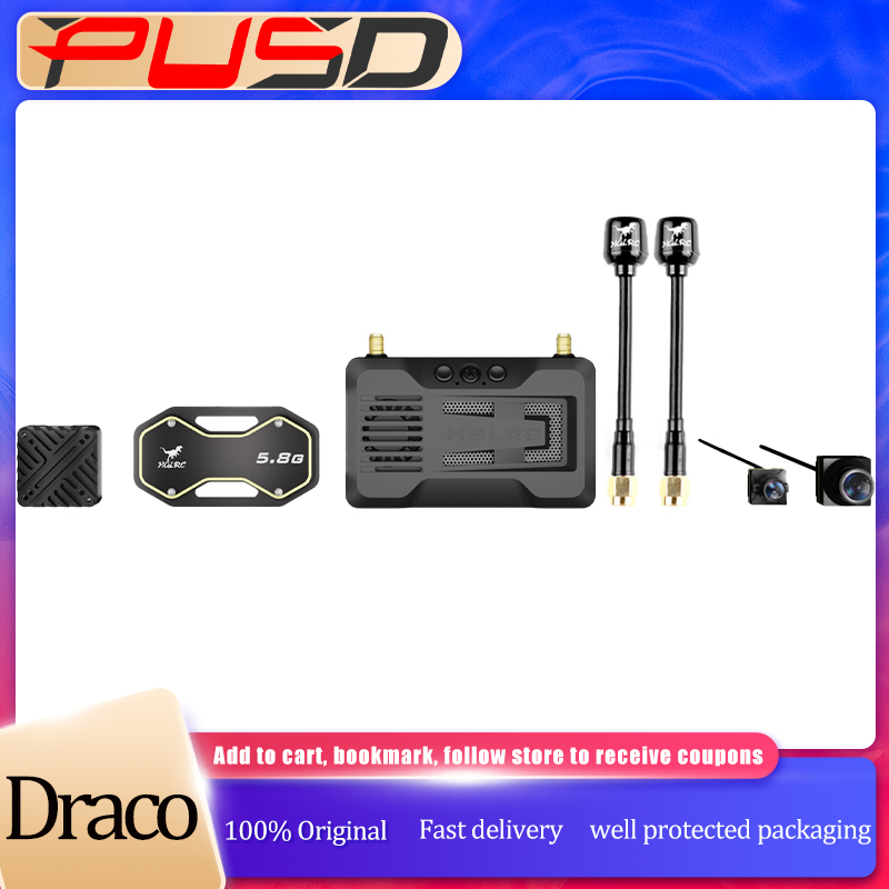 HGLRC Draco A1/A2 5.8Ghz HD VT - đánh giá và giá Drone Racing Receiver