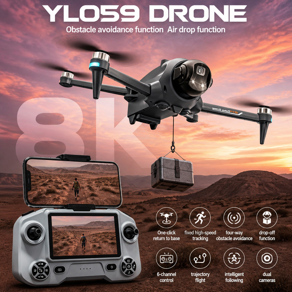 Potensic Drone GPS Auto Return - đánh giá và giá Drone Racing Vtx