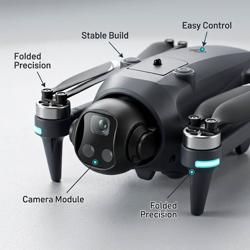 Potensic Drone GPS Auto Return - đánh giá và giá Drone Racing Vtx