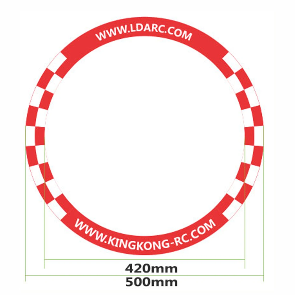 LDARC 500Mm Bay Đua Cổng Cửa C - đánh giá và giá Drone Racing Flag