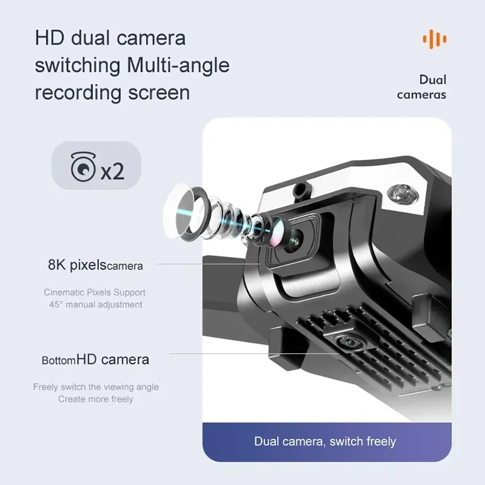 G6 pro Drone with 8K Dual Came - đánh giá và giá Drone Racing Camera