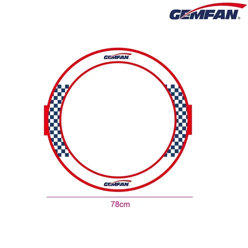 Gemfan Circle Race Gate - 52cm - đánh giá và giá Drone Racing Flag