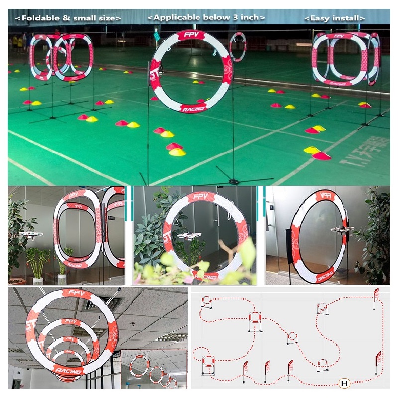 FPV Racing Goal Gate Airplane  - đánh giá và giá Drone Racing Flag