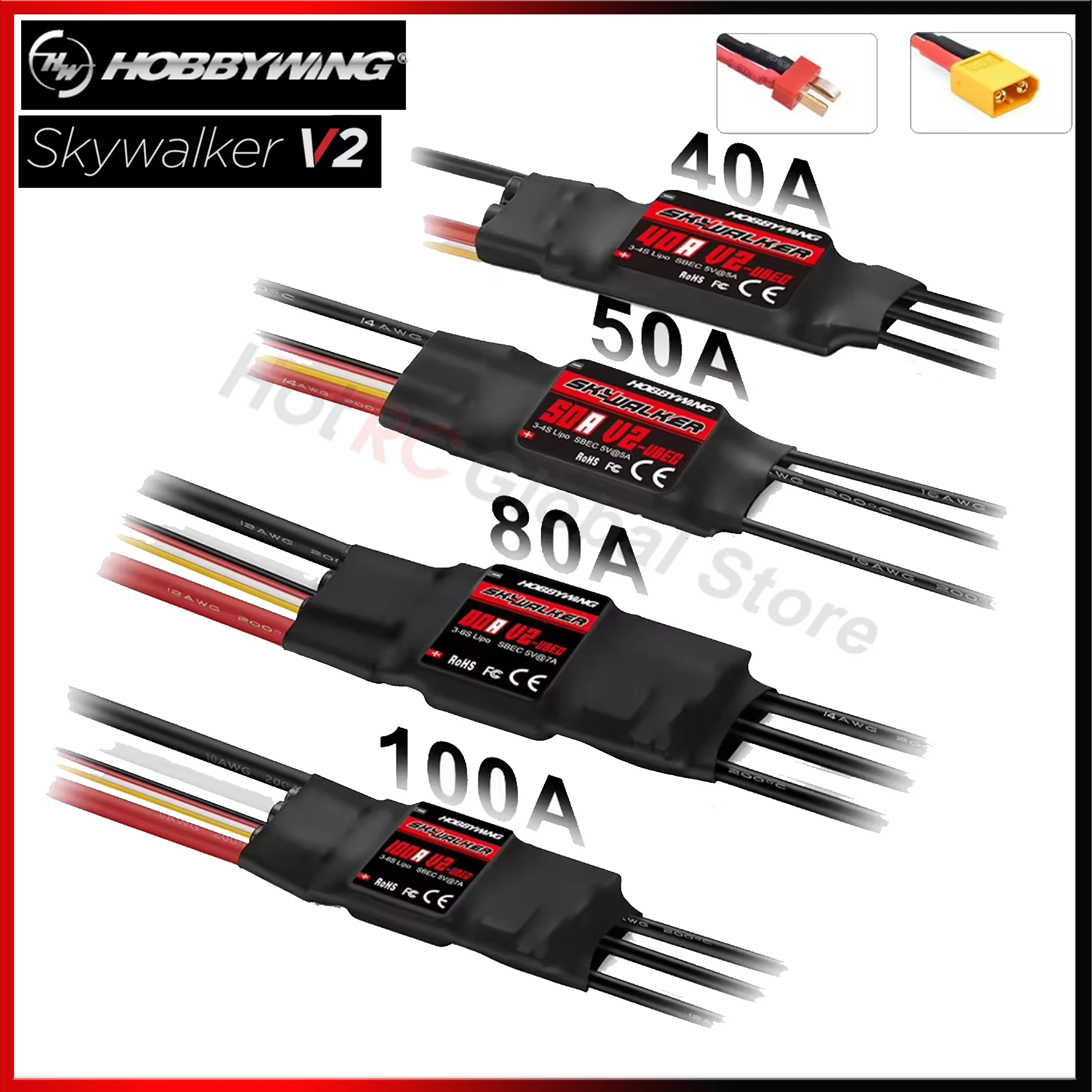 HOBBYWING Skywalker V2 Series  - đánh giá và giá Drone Racing Motor