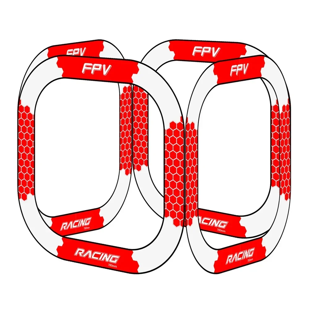 LDARC 780x780mm Pop-Up FPV Rac - đánh giá và giá Drone Racing Flag