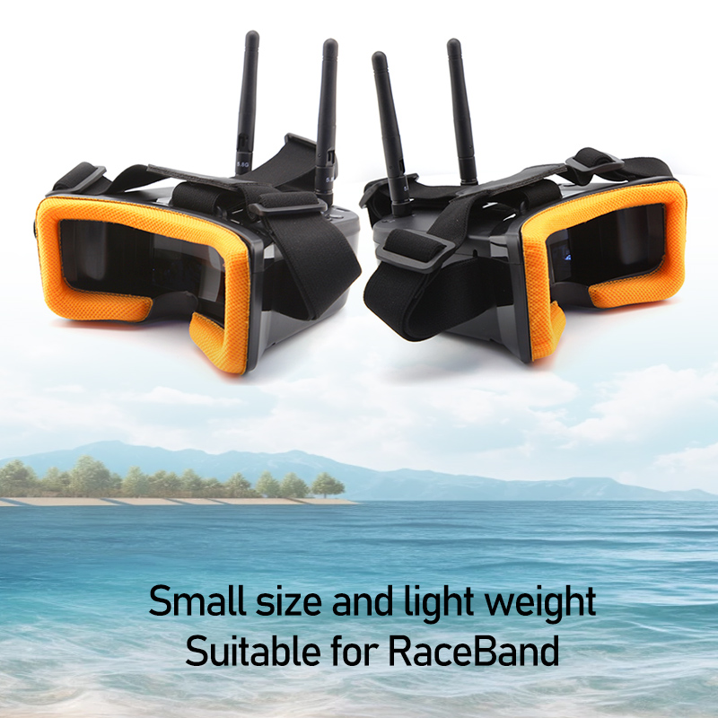 VR009 FPV Video Goggles 3Inch  - đánh giá và giá Drone Racing Goggles