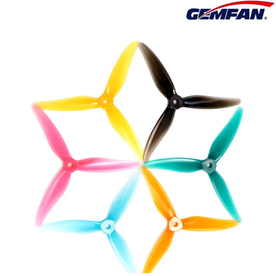 New 2-12 Pairs Gemfan 51466 5i - đánh giá và giá Drone Racing Propeller